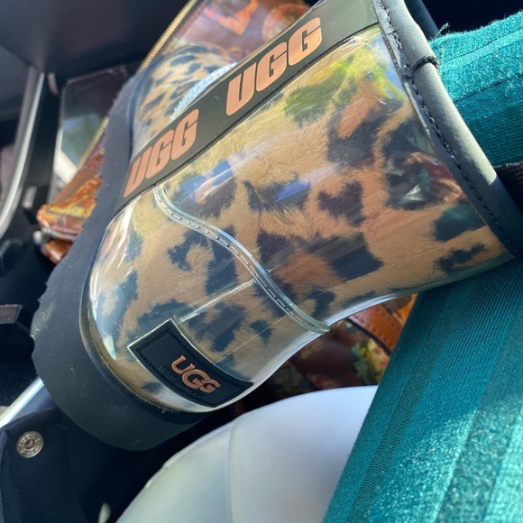 UGG Classic Clear Mini Panther Butterscotch Shoes - Picture 11 of 11